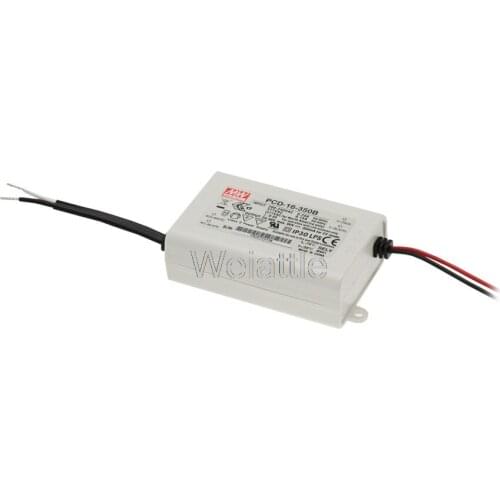 MEAN WELL original PCD-16-700A 24V 700mA meanwell PCD-16 24V 16.8W Single Output LED Switching Power Supply