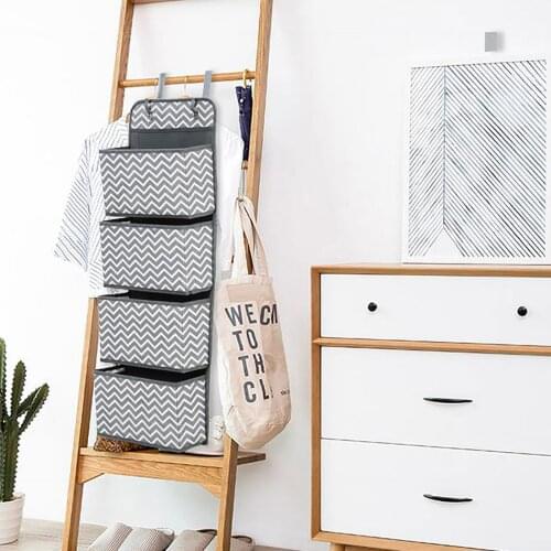 Non-woven Hanging Door Organizers Pocket Shoes Storage Holder Rack Cabinet Baby Toy Storage Bags For Pantry Bathroom Classroom