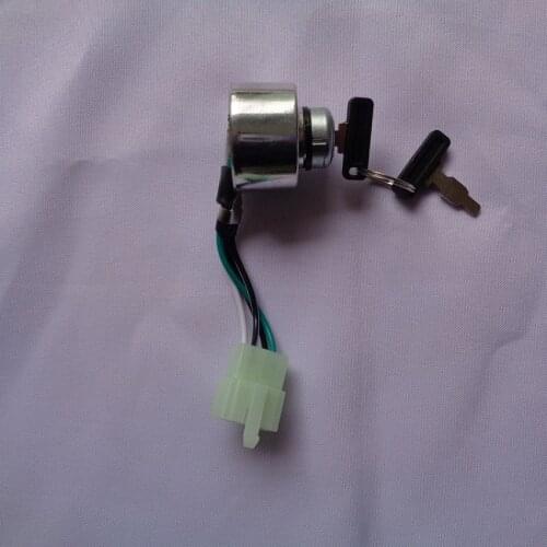 168F GX160 2KVA Generator Stop Switch Start Lock and Key 4 wires