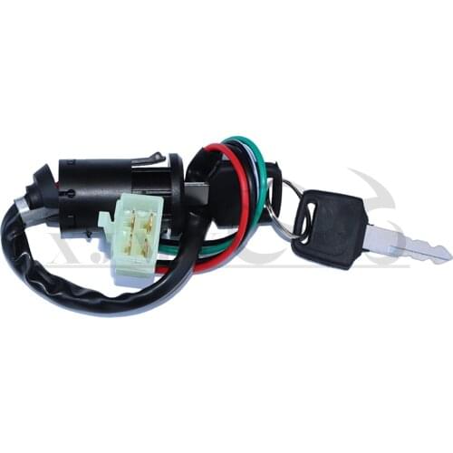 Off-road motorcycle modified universal small high game ATV start ignition switch electric door lock key switch
