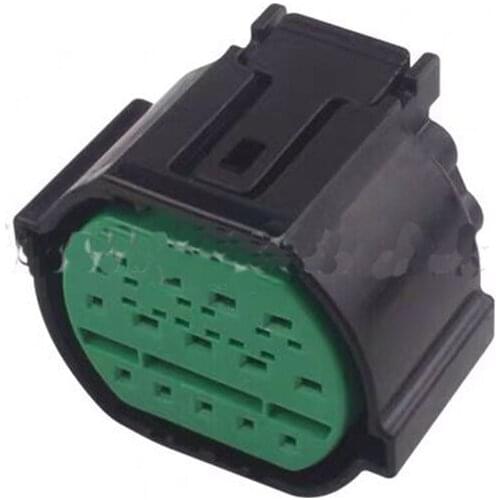 Wire male connector Black female cable connector terminal Terminals 14-pin connector Plugs sockets seal GL301-14021