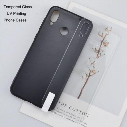 Luxury High Quality Tempered Glass UV printing Phone Case for Huawei Honor Play