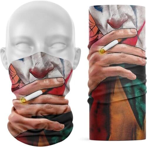 3D Skull Headband Scarf Ring Scarves Tubular Guard Bicycle Neck Gaiter Seamless Magic Bandana Multi Functional Cycling Bandana