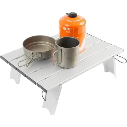 Outdoor Folding Table Beach Camping Picnic Table Mini Portable Table with Carry Bag Lightweight Mini Foldable Picnic Desk