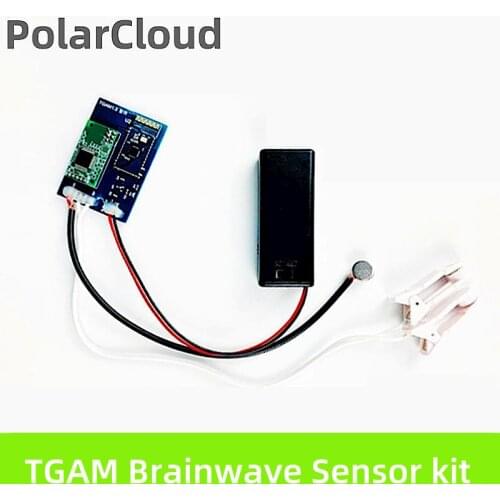 Upgrade TGAM Starter Kit Brainwave EEG Sensor Brain Control Toys for Arduino or Neurosky App With TGAM Providing SDK
