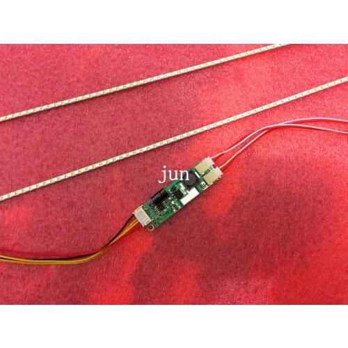 Universal LED Backlight Lamps Update kit For LCD Monitor 2 LED Strips Support to 24'' 540mm