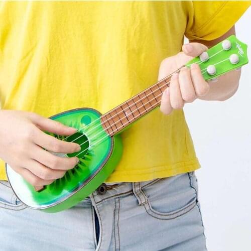 Funny Ukulele Musical Instrument Kids Guitar Montessori Toys for Children School Play Game Education Christmas Birthday Gift GYH