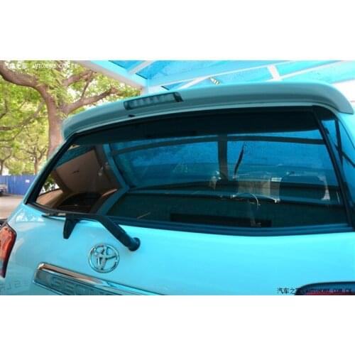 RQXR ABS Rear Wing Rear Trunk roof visor Rear Spoiler for toyota SEQUOIA 5700 SR5 2010-15, top quality unpainted