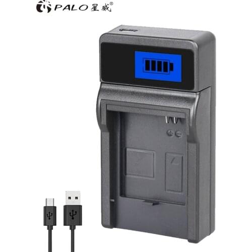 PALO BP-70A Camera Battery Charger With LCD Display For Samsung BP 70A bp-70a bp70a BP70a PL120 PL121 PL170 PL171 PL200 ST76