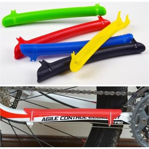 New Mountain Bike Bicycle Frame Chain Stay Posted Protector Bicycle Bike Chain Guard Protection Cycling Accessories SM3105