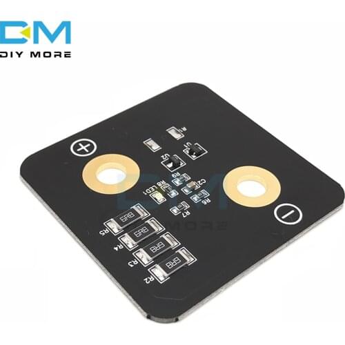 Super Farad Capacitor Balancing Protection Board 2.8V 3000F 5.4*5.4cm Super Capacitor Voltage Regulator Protection Board