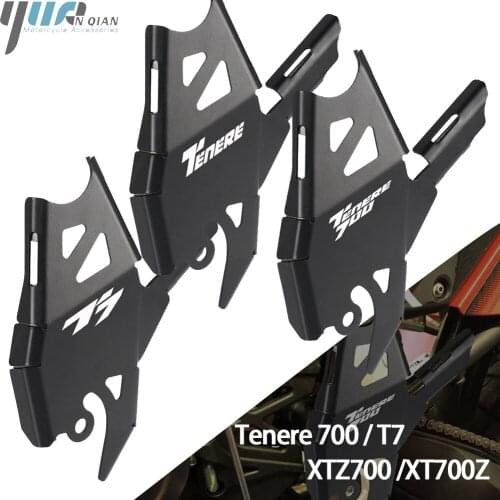 Motorcycle Aluminium Frame Protector For YAMAHA Tenere700 Rally XTZ700 XT700Z Tenere 700 T7 2019 2020 2021 Frame protector guard