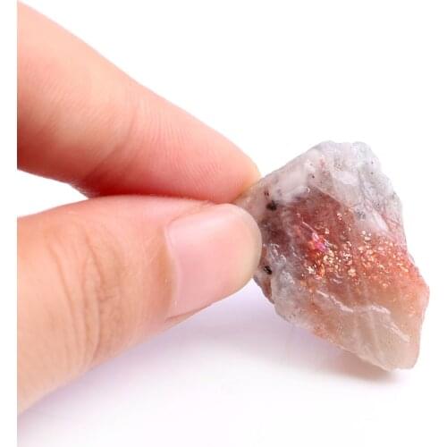 1PC Natural Rough Green Arusha Sunstone Quartz Crystals Stones Mineral Specimens Healing Collecting Aquarium Home Decor