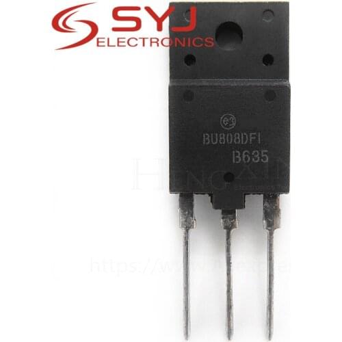 5pcs/Lot BU808DFI TO-3PF BU808DF BU808D BU808 TO-3P new original In Stock