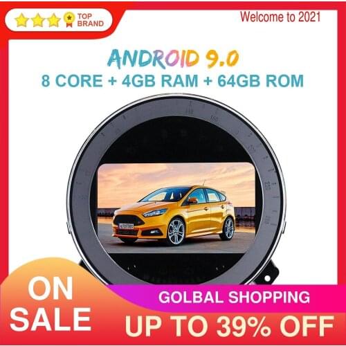 Android 10.0 Car Multimedia Player Auto Stereo GPS Navigation For Mini R56 R60 Cooper 2007-2014 Car Audio Radio Stereo Head Unit