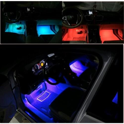Car atmosphere lamp led for audi a4 b7 volkswagen polo mitsubishi outlander 2016 suzuki vitara renault clio honda Accessories