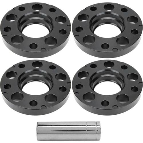 Bolts Auto Accessories Flange Wheel Spacers + Extended Lug Bolts + Sleeve Staggered Kit Fit for 1 3 5 6 7 8 SERIES