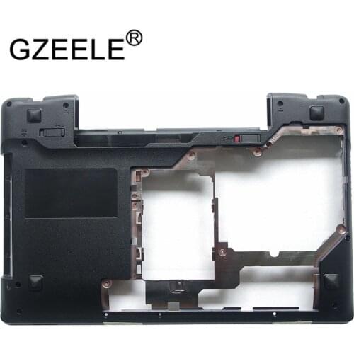 GZEELE NEW Bottom Base Lower Case FOR Lenovo Z570 Z575 Laptop Bottom Base Lower Case Cover Black