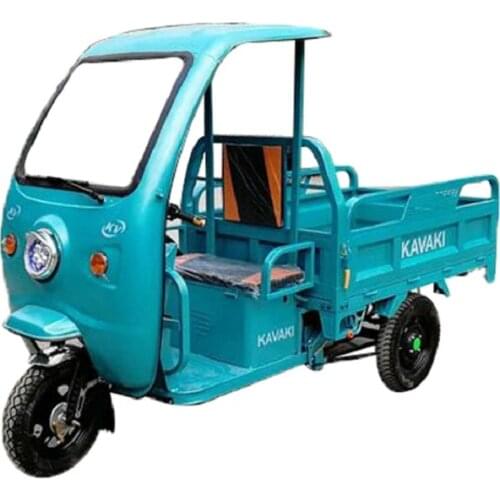 New Design Electric Tricycle Cargo Bike CE Approved Three Wheels Food Truck Passenger Vehicles House Bike Street Truck