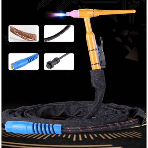 TIG Torch Gas Tungsten Arc Welding Torch A-200 Valve Argon 4m 13ft Air Cooled Torch of 150-300A TIG Welding Machine
