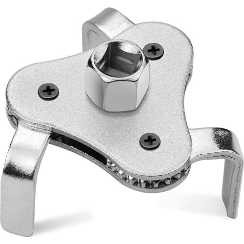 Oil Filter Removal Tool Universal Adjustable Three-Claw Oil Filter Wrench 55-115mm Car Repair And Maintenance