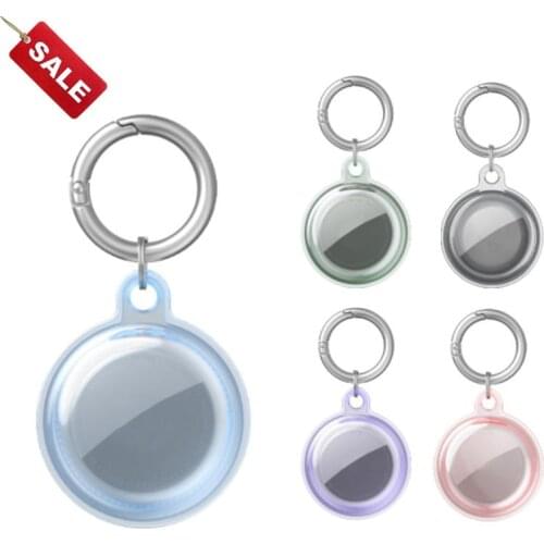 NEW Liquid Silicone Case For Apple Airtags Protective cover For Apple Locator Tracker Anti-lost Device Keychain Protect Sleeve