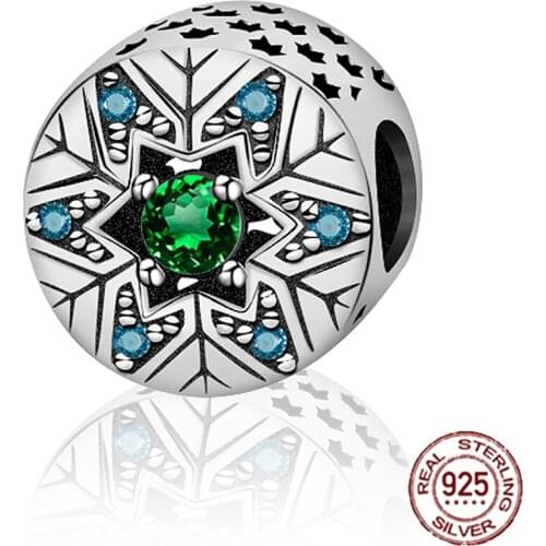 NEW Design 100% 925 Sterling Silver Original Silver Crack Gem Charm Bead Women Fashion DIY Jewelry Gift 3081-3100