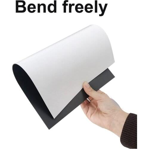 6pcs/lot A4 rubber Magnetic Sheet Strong stickiness adhesion For DIY Blackboard/freezer Stickers