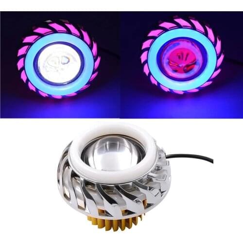Led motorcycle high beam/low beam, angel eyes
