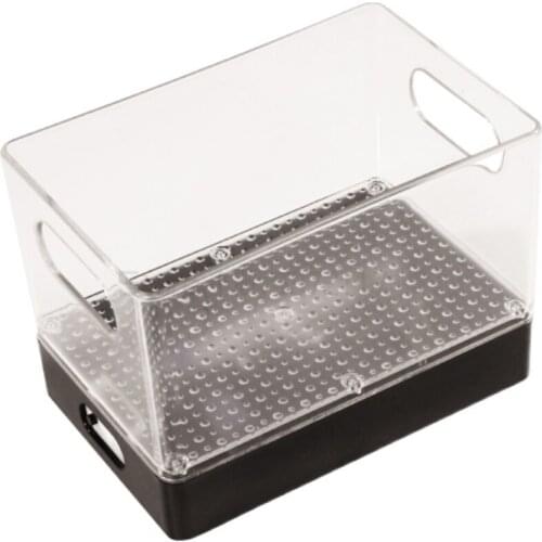 Luminous square wine basket led Yuanbao ice bucket acrylic champagne bucket beer frame foreign wine bucket