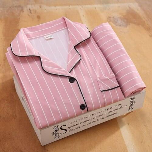 Sleep Tops Pijamas Mujer Invierno Sleepwear Home Clothes for Women Pyjamas female Cotton Pajamas Homewear Pigiama Donna