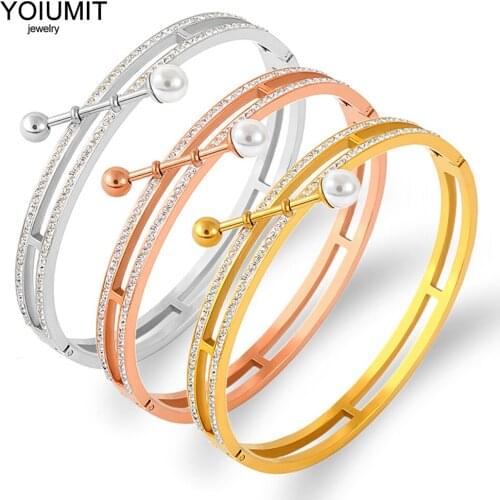Yoiumit Bracelets With Diamonds