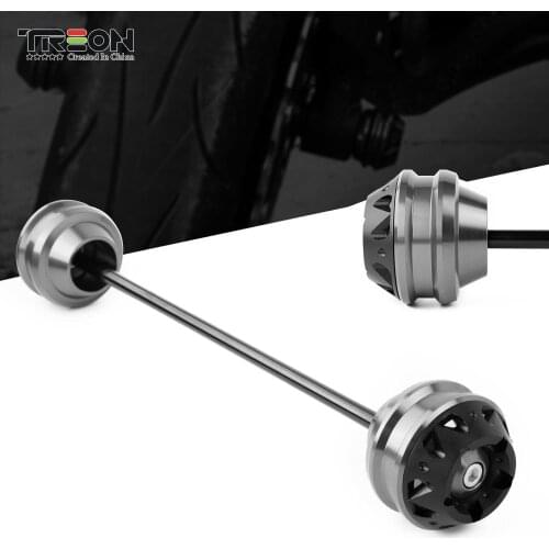 Motorcycle Front Wheel Axle Cover Falling Protector For Suzuki Boulevard M109R INTRUDER M1800R HAYABUSA GSX-R1300 R1000 GSR600