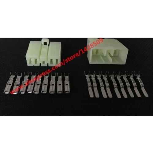 10 Sets 7119-3090 Female Male 9 Pin Automotive Connector For Car Motor