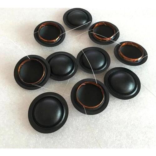 10pcs 25.4mm 25.5mm (1") silk diaphragm dome Tweeters voice coil 8 ohm