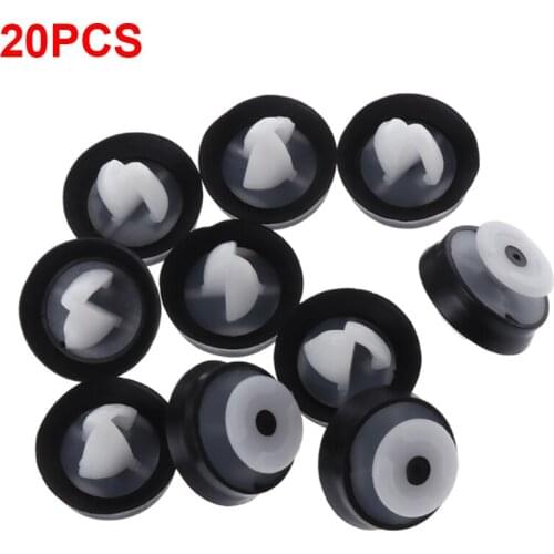 100set, 20pcs/Set Car Interior Trim Door Panel Card Pillar Auto Bumper Fastener Retainer Push Clips For Peugeot 207 807 6991Y8