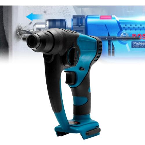 18V Brushless Cordless Rotary Hammer Rechargeable Drill Electric Demolition Hammer Power Impact Drill Adapted To Makita Battery