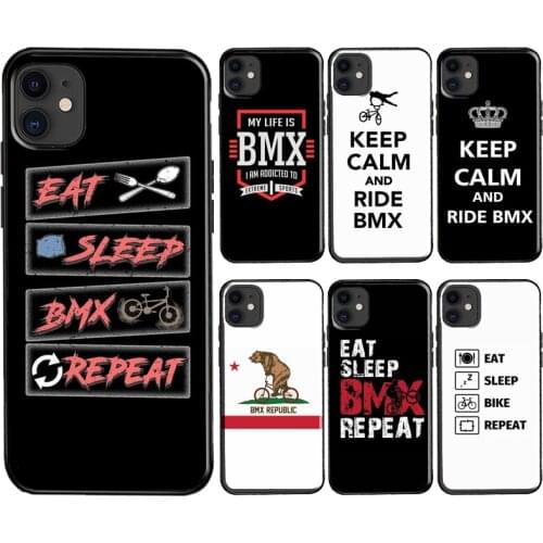 BMX Bike Extreme Sport Case For iPhone 8 6S 7 Plus SE 2020 Cover For iPhone XR X XS 11 12 Pro Max mini Coque
