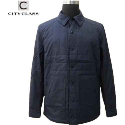 CITY CLASS New Spring Autumn Casual Mens Jackets Reversible Coats Tops Bomber Jacket Fashion Double-sided Outwear