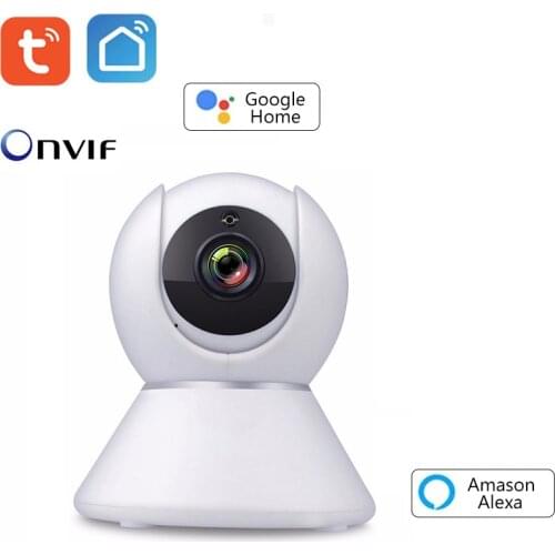 HD1080P Tuya Wifi Camera Smart Life Onvif WIFI IP Camera Google Home Security CCTV Alexa Google Home Video Cam P2P Cloud Cam