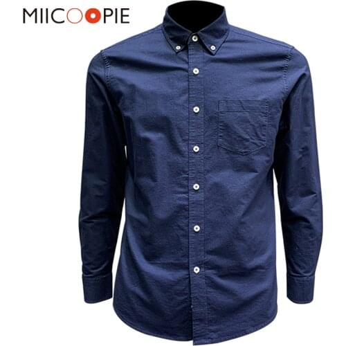 Мужские хлопковые рубашки MIICOOPIE China At AliExpress
