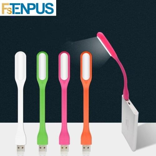 Portable LED USB Lamp Mini Hose Reading Book Light Protect Eye For Power Bank Computer Notebook