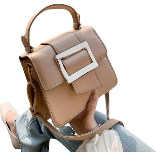 Causal PU leather Shoulder Messenger Bags for Women Fashion Simple Purses and Handbags Ladies Tote Bags