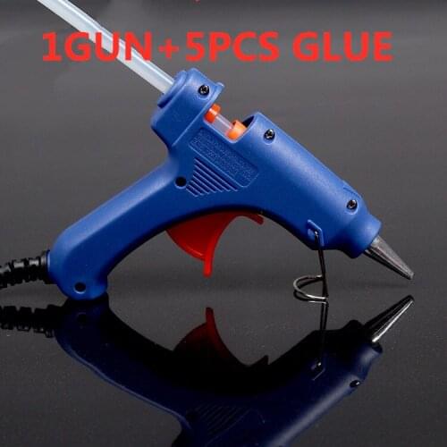 6PCS/LOT Hot Melt Gun Glass Glue 7mm Thick Glue Bar Suitable for Manual DIY Rose Bouquet Material Tool with Sol Gun