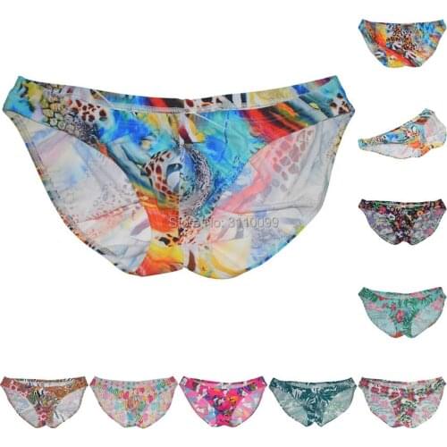 Mens Posing Briefs Trunk Bulge Shorts Pucker Bodybuilding Pouch Underwear