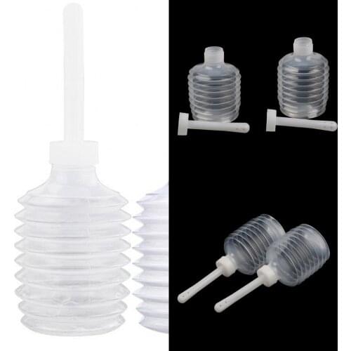 1PC/2PCS Disposable Vaginal Anal Douche Cleaner Enema Wash Cleaning Bottle Pump Sex Clean Tools Refillable Bottle For Women Men