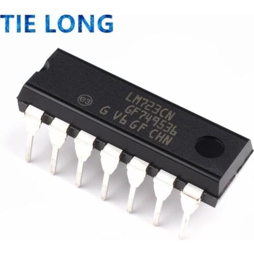 1PCS UC723L = LM723CN DIP14 LM723 DIP-14 MC1723CP DIP UA723 UA723CN