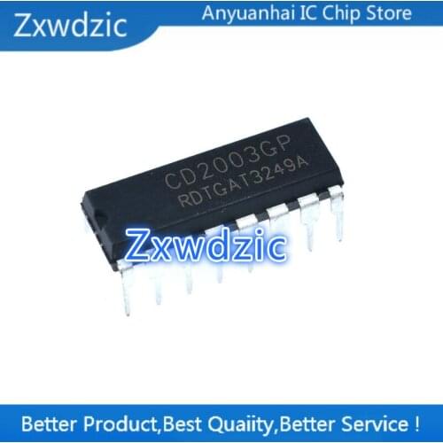 10PCS CD2003GP DIP16 CD2003 DIP 2003GP DIP-16 new and original IC