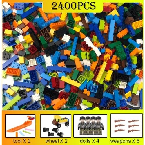 1000 2000 Pieces buildmoc Building Blocks Sets City creatively Technic parts Figures playmobil balody Bricks friends