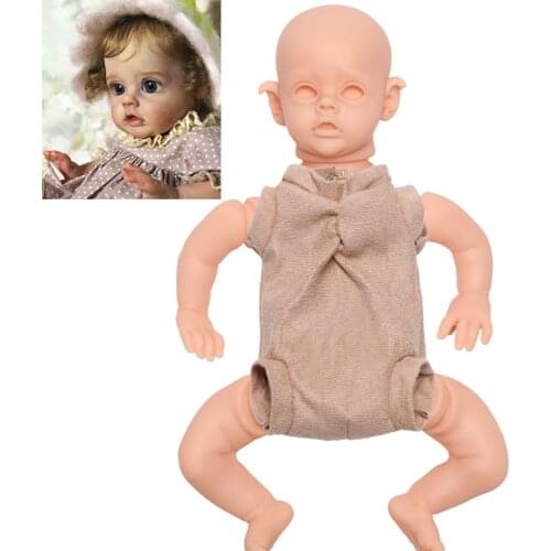 12inch About 32cm Fairy Kit For Kid Gifts New Reborn Fairy Doll Reborn Baby Doll Vinyl Parts DIY Blank Doll Kit For Baby Gift
